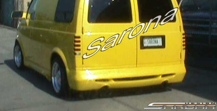 Custom Chevy Astro  Short Wheel Base Rear Bumper (1985 - 2005) - $490.00 (Part #CH-017-RB)